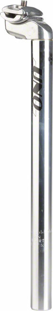 Kalloy Bicycle Uno 602 Alloy Seatpost 27.2mm x 350mm Silver 25mm Setback