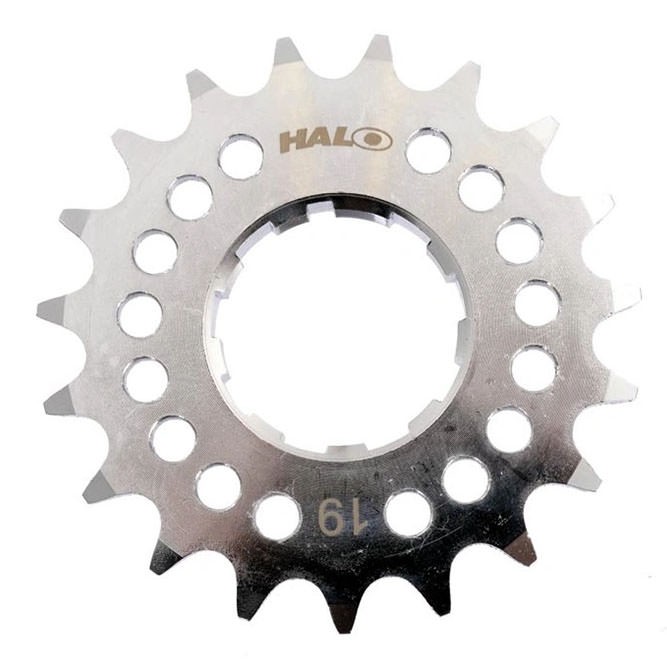 Halo Fat Foot Cog, 1/8″ – 19t, Chrome