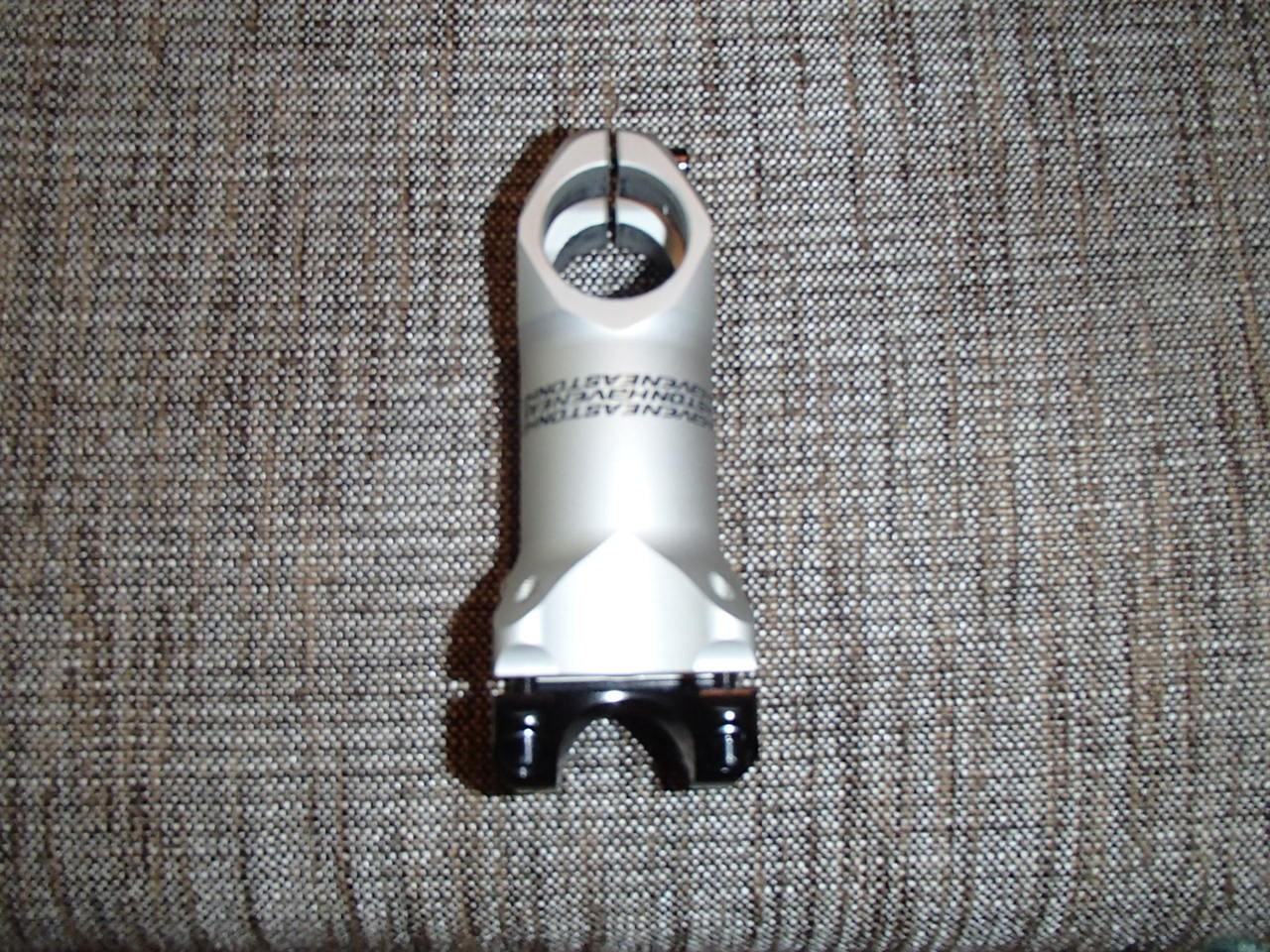 EASTON Haven BLACK FACEPLATE & Silver 0°x85mm 31.8 Stem (Used)