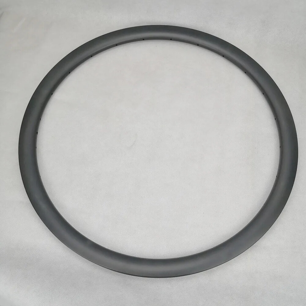 700C Carbon Fibre Road Bike Rim Tubeless Bicycle Wheels 30 45 55 60mm Rim