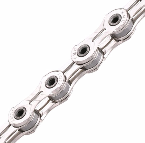 KMC X11 NP/BK 11 Speed Bicycle Chain – 1/2 x 11/128 inch, 118 Links