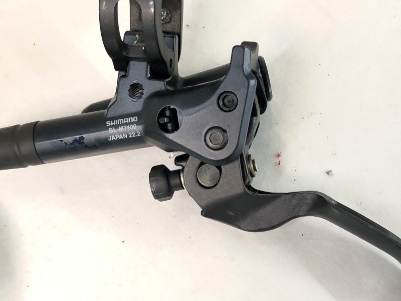 Shimano Slx Bl-M7100/Br-M7120 Hydraulic Disc Brake Front And Rear Set