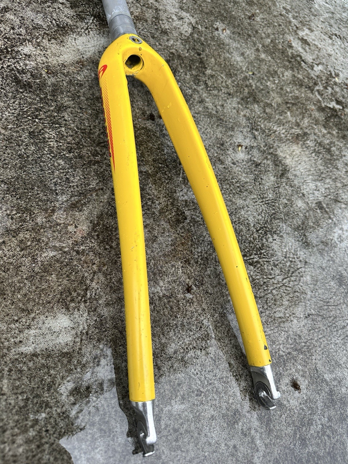 Greg Lemond Air Rail Bicycle Fork Carbon/Aluminum 280mm Steer Tube