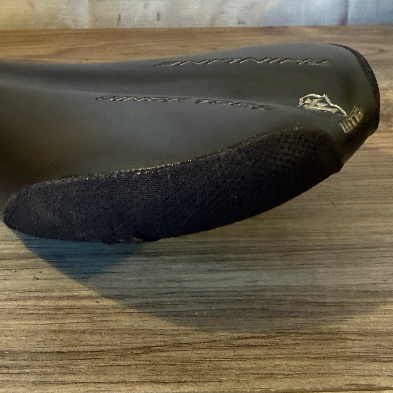 WTB Silverado Thinline NiCro Rail Black Leather Saddle 133 x 280