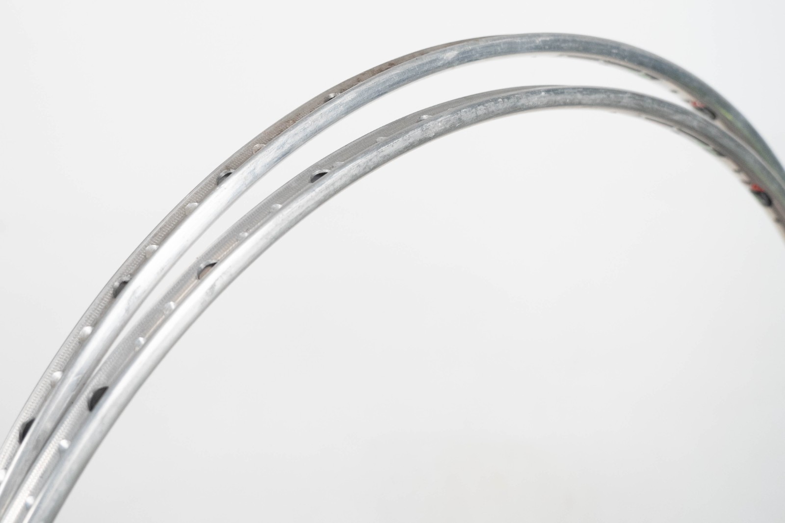 NOS NISI COUNTACH TUBULAR RIMS 28″ 700c 32H VINTAGE ROAD BICYCLE SILVER