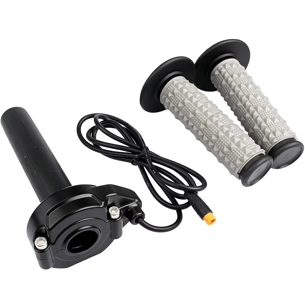 Ebike Full Twist Throttle 3 Pin Ebike Throttle Kit Waterproof Quick Twist Thrott