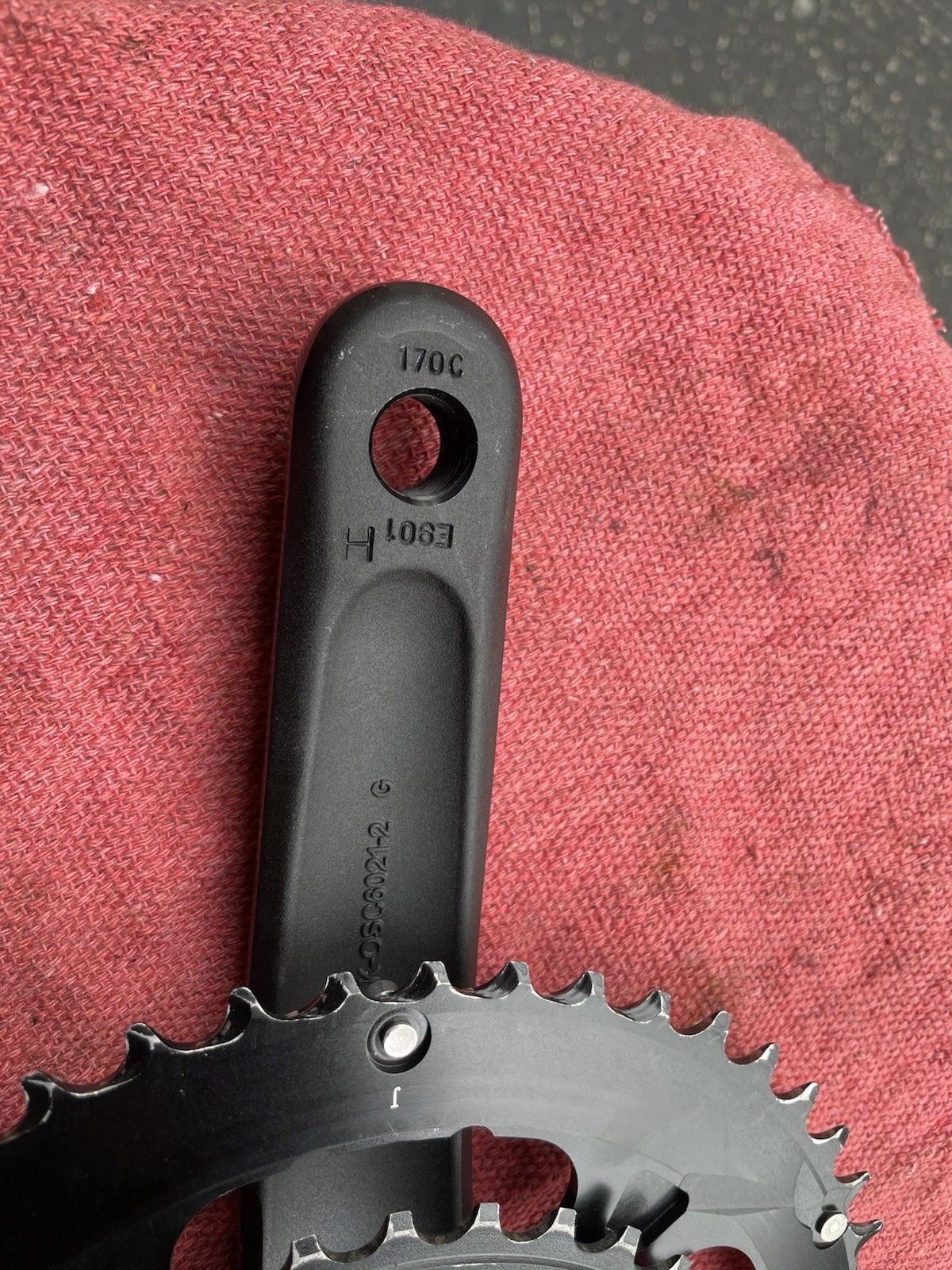 FSA Gossamer Crankset 170mm, 50/34t, 10-Speed, 5-Bolt, 110mm BCD, Black