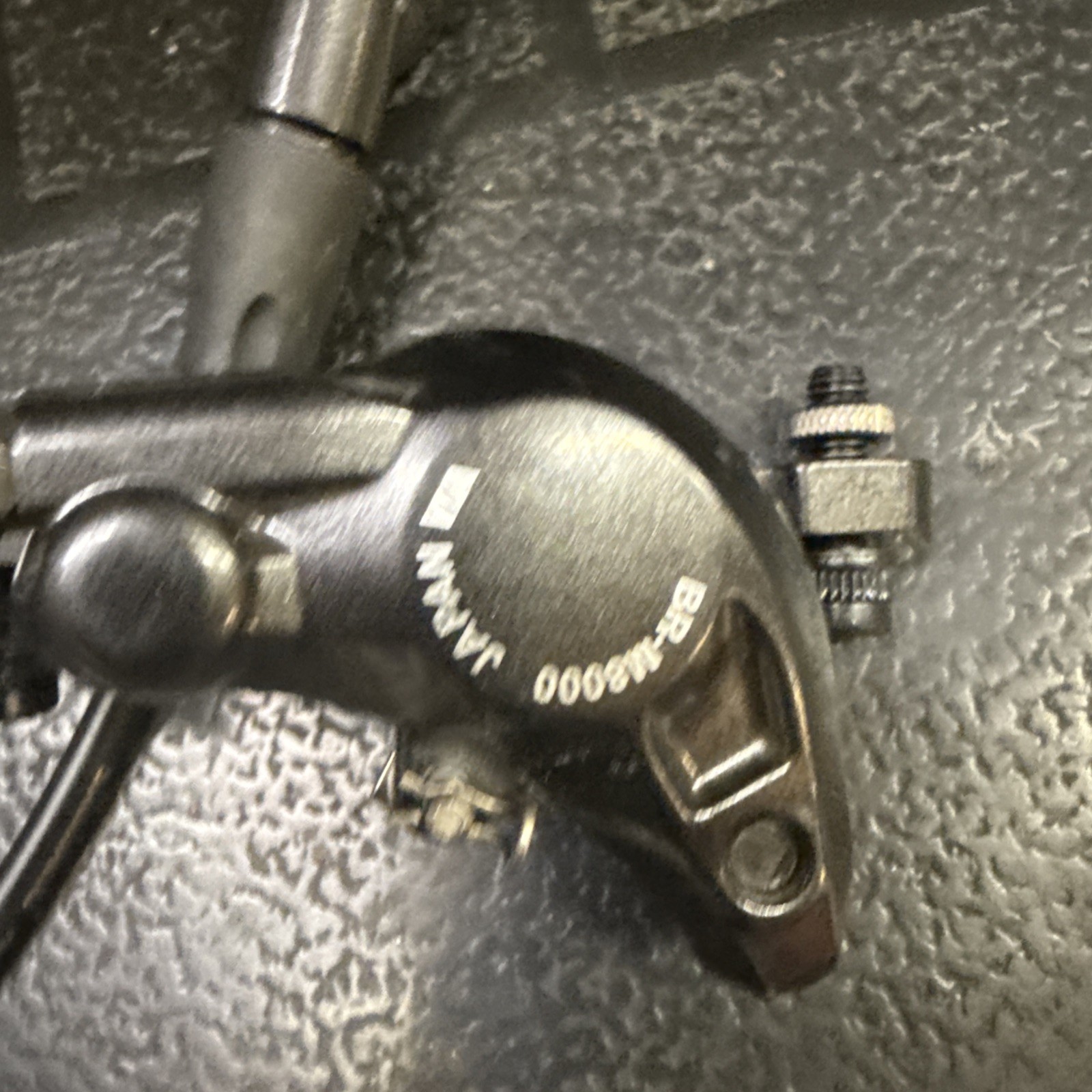 Shimano Br-m800 Xt Front Hydraulic Brake Lever And Calipers Freshly Bleed