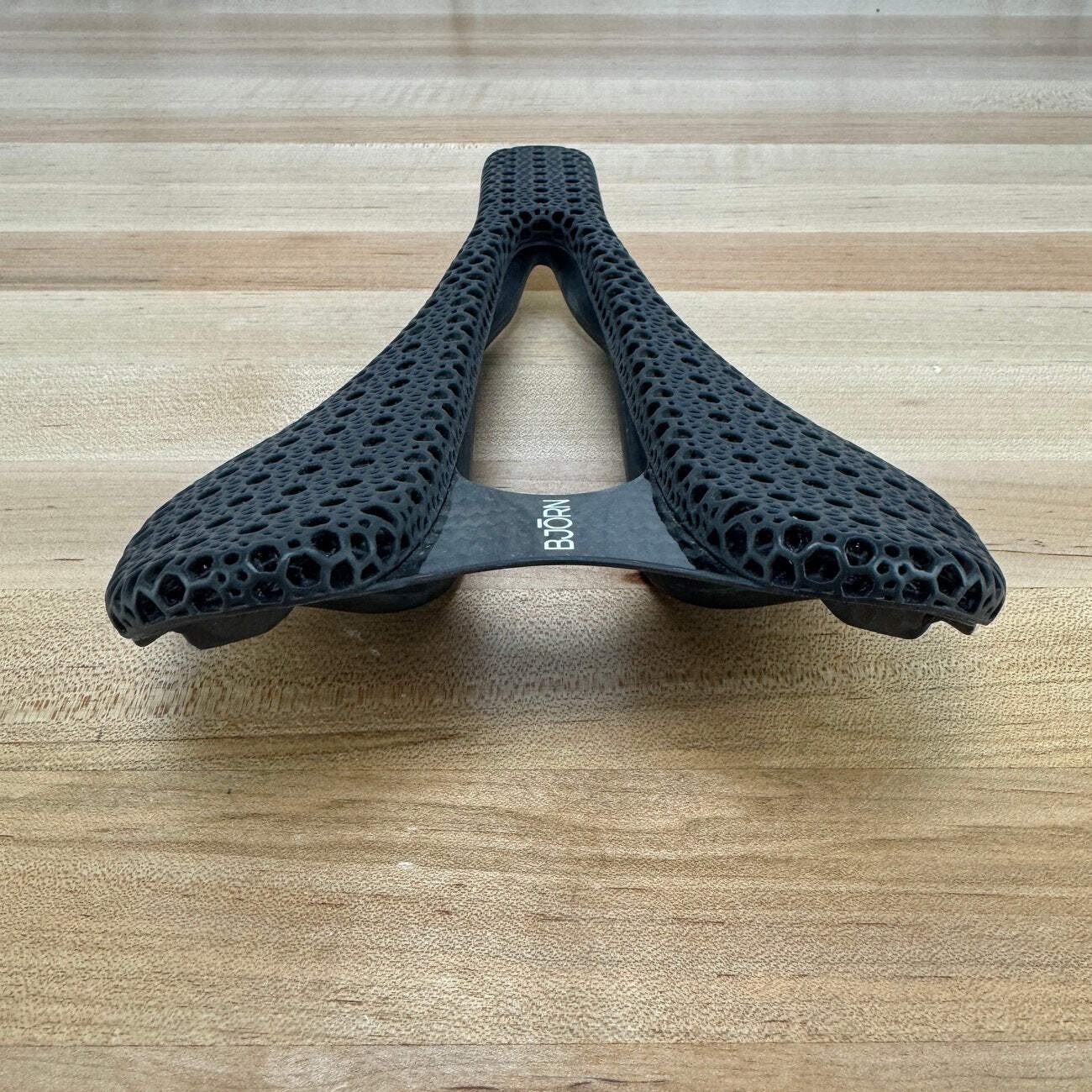Low Mile! Bjorn Setka 155mm 7x9mm Carbon Rails 3D Printed Bike Saddle 139g