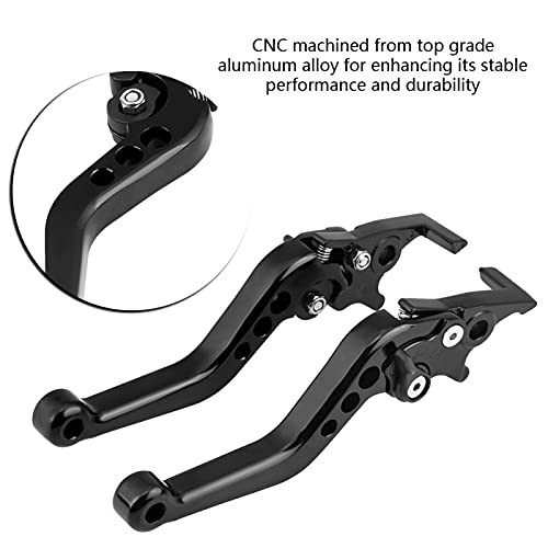 1 Pair CNC Aluminum Alloy Motorcycle Scooter Modification Double Disc Black