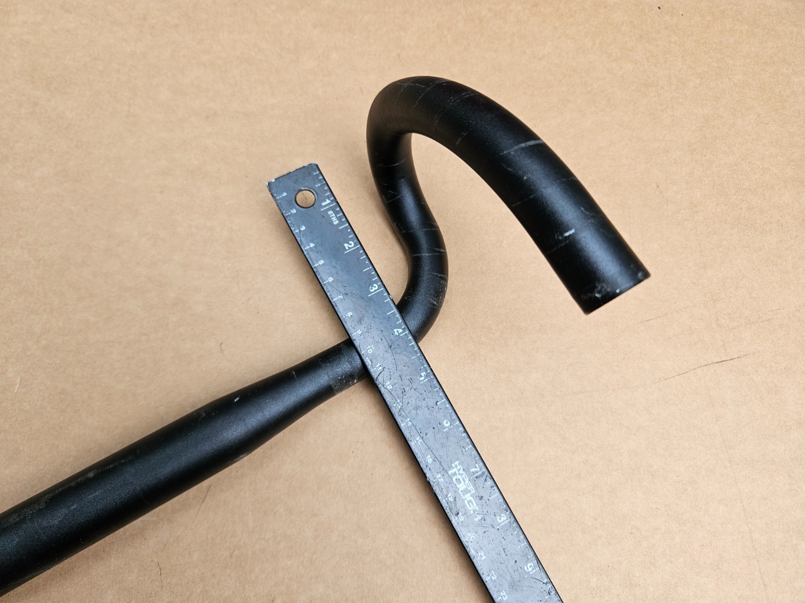 Fuji Aluminum Alloy Road Bike Drop Bars 40cm Wide x 31.8mm Clamp Black