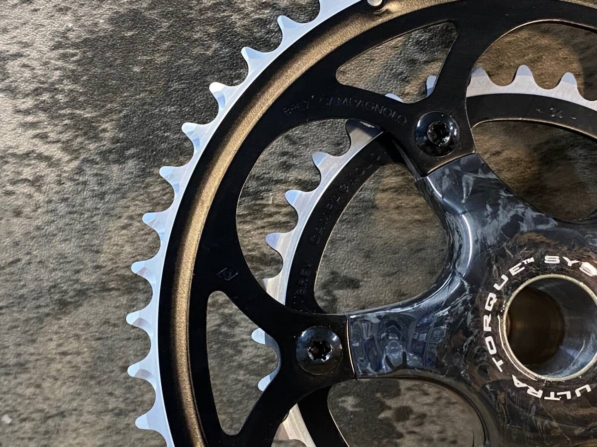 CAMPAGNOLO CENTAUR CT CARBON ULTRA TORQUE FC9CE040C Crankset 6.69 inch 50/34T 5H