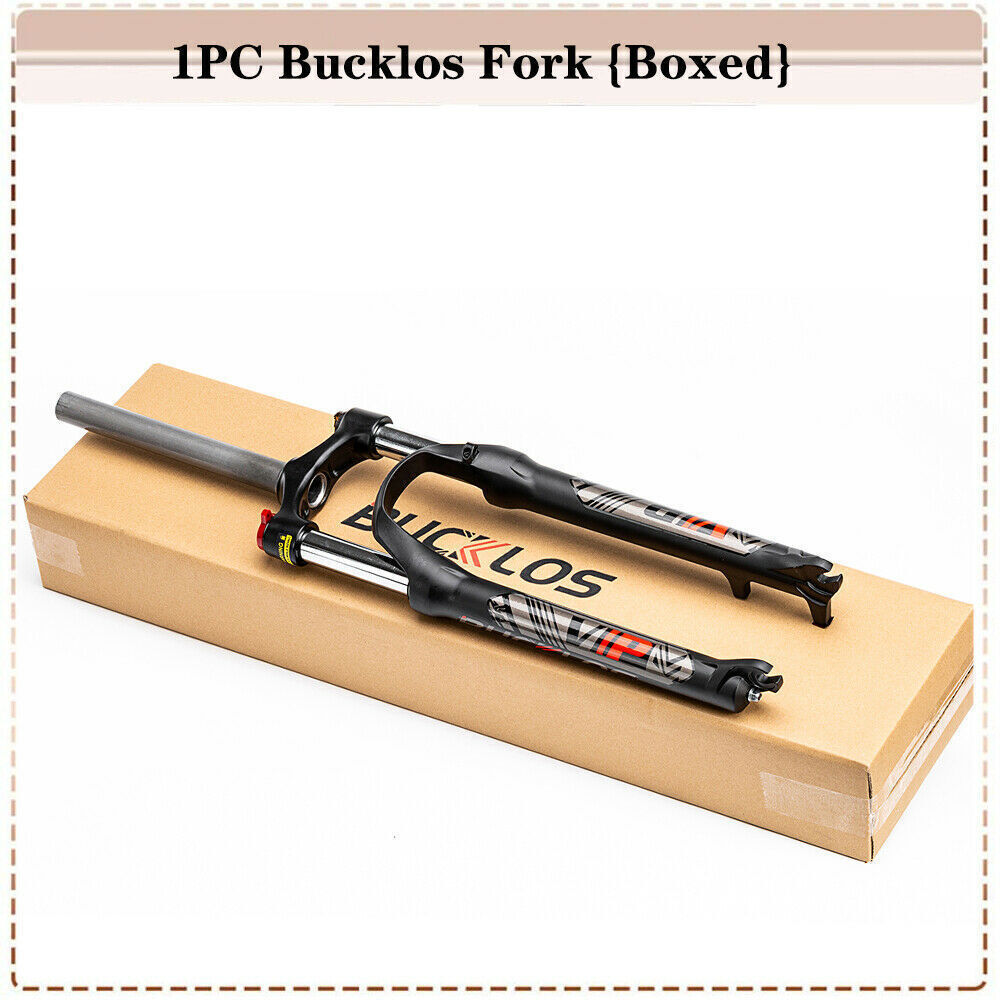 26/27.5/29″ Fork 100mm Travel Mountain Bike Suspension Fork Disc Brake 1-1/8″ QR