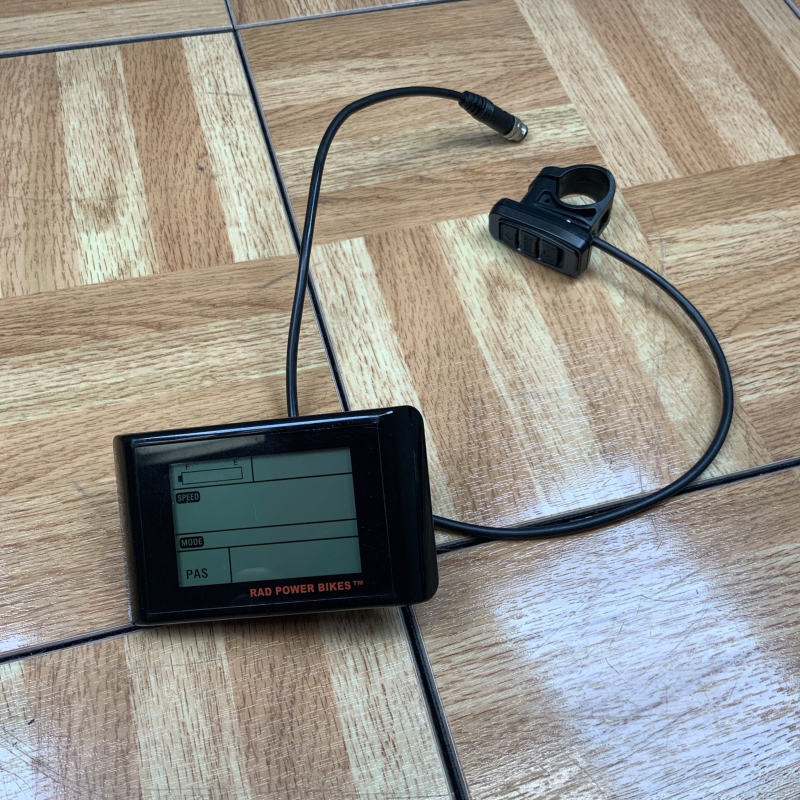 OEM Rad Power Bikes LCD Display Upgrade Screen 48V E-Bike w/ Cable *USED*