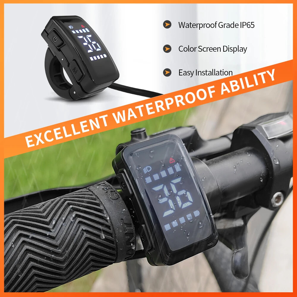 Mini Display Ebike Intelligent LCD Screen Waterproof Electric Bike Compitable
