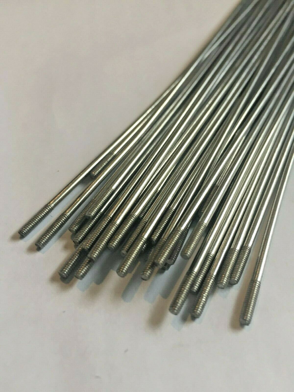 Bicycle Spokes & Nipples – 14G Stainless Steel – SILVER (CHOOSE YOUR LENGTH)