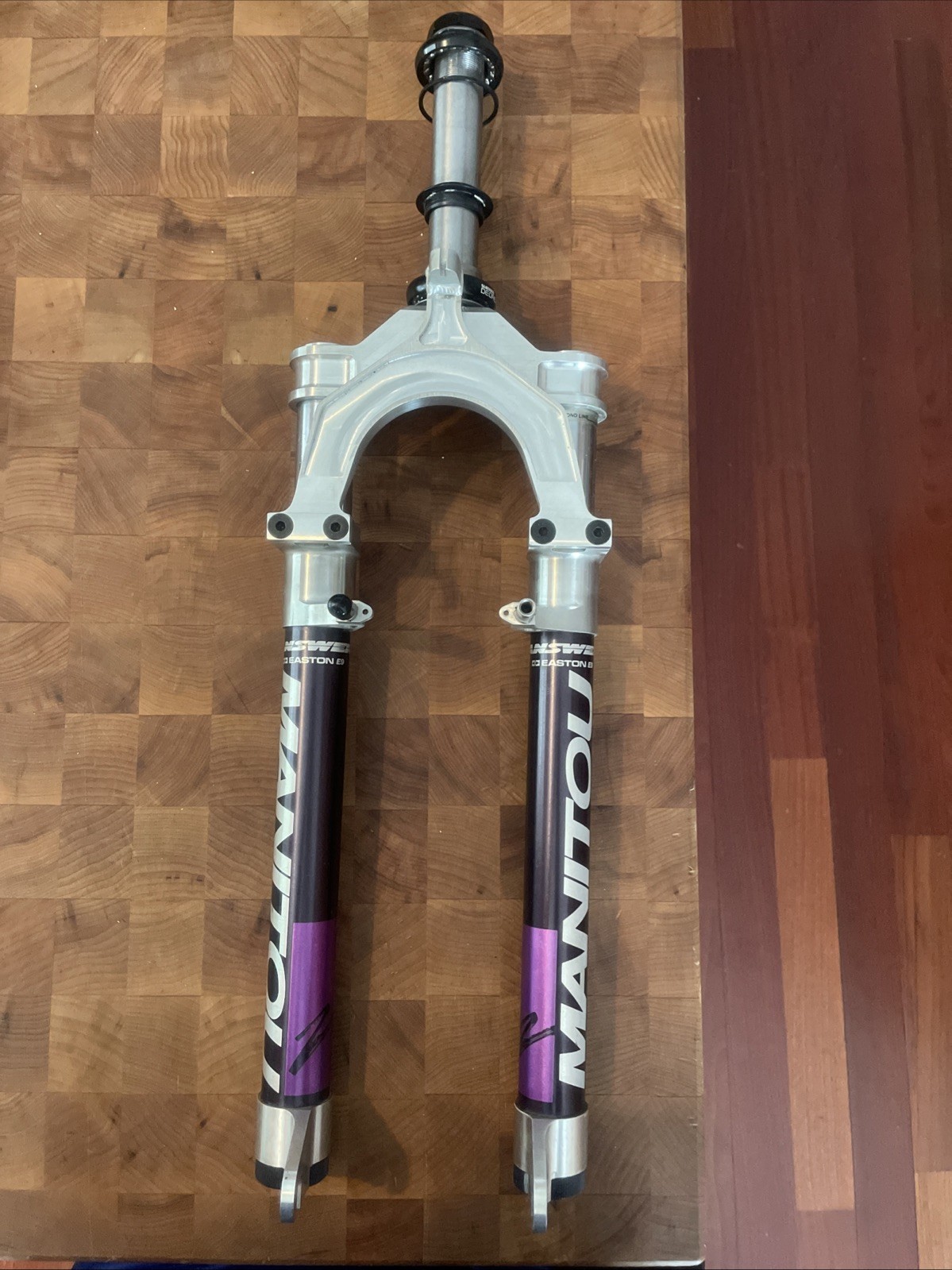 Vintage Unused ANSWER MANITOU 2 Fork w/XT Headset • 1″ x 150mm. ( FSW)