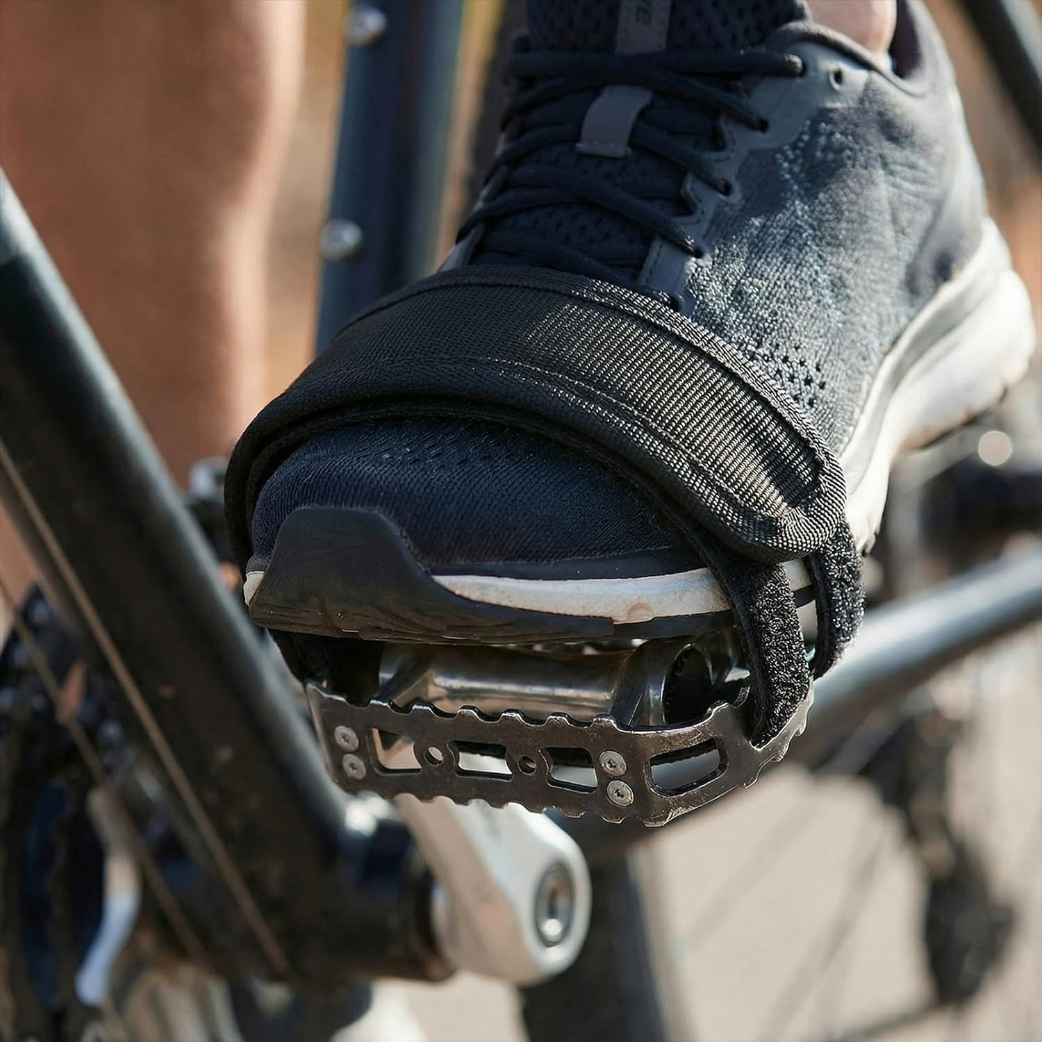 2Pcs Bicycle Pedal Strap Adjustable Anti-slip Cycling Stirrups Bike Foot Holder
