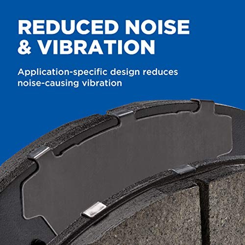 QS Disc Brake Pad Set, Chamfered Edges for Smooth, ZX529 QS – Semi-Metallic