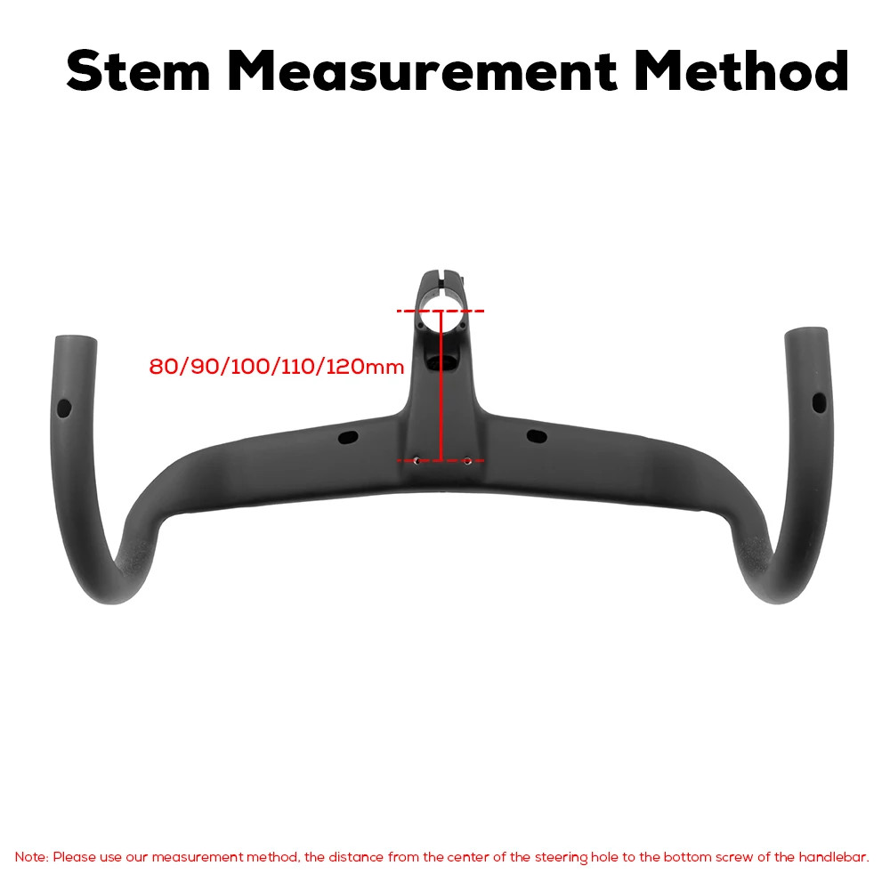 Carbon Road Bicycle Handlebar Di2 Integrated Handlebar 360mm Cockpit with Mount