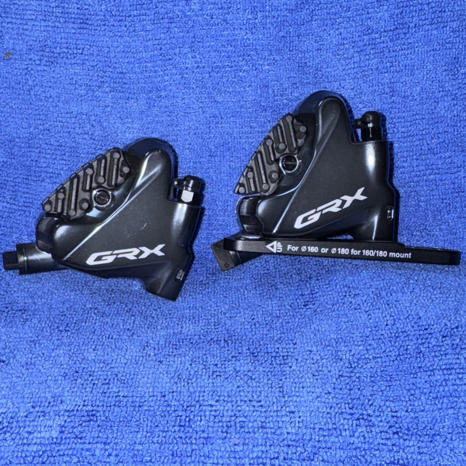 SHIMANO GRX HYDRAULIC DISC BRAKE CALIPER SET BR-RX810 GRAVEL BIKE USED