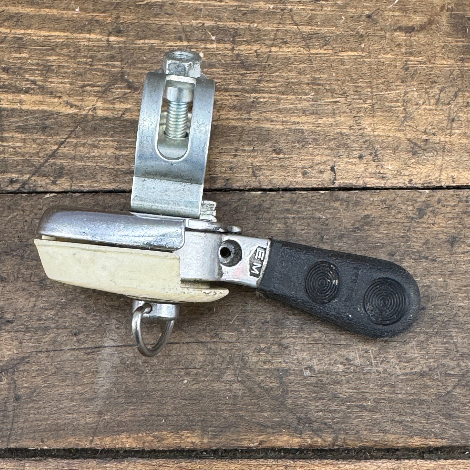 Vintage Shimano EM Thumb Shifter Right Centeron Friction Shift ATB 80s White A2