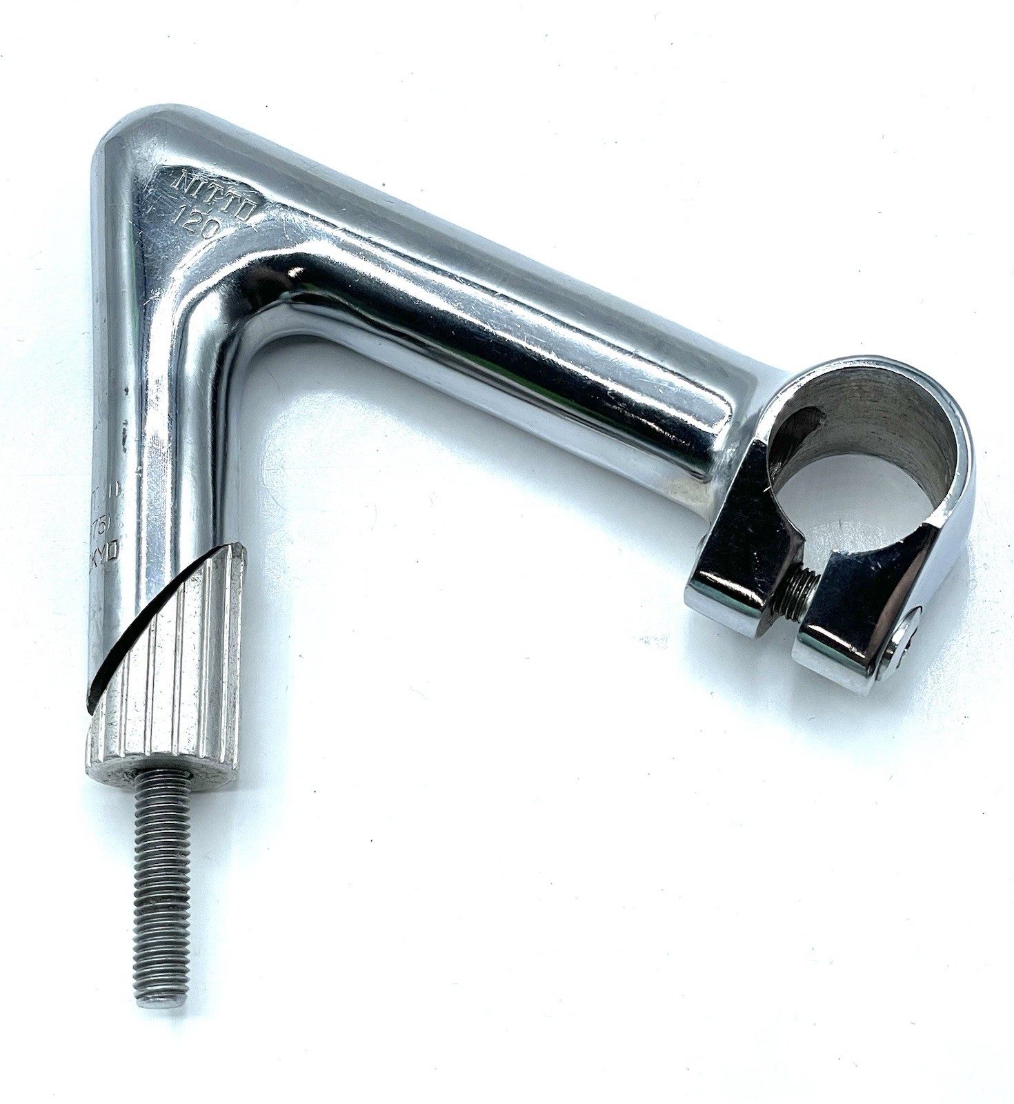 NITTO NJS Stem Keirin Pista Track Fixie 120mm Japan Polished