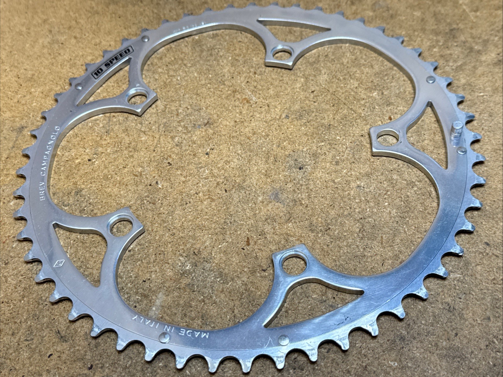 Campagnolo RECORD 135mm BCD 53t 53/39 Chainring 10-Speed UD Ultra Drive C10