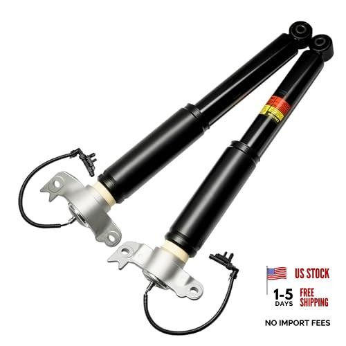 Pair Rear Air Suspension Shock Absorbers Struts Compatible with Cadillac XTS