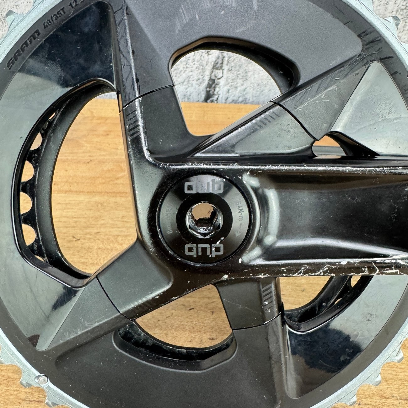 SRAM Rival AXS D1 175mm 48/35t 12-Speed 4-Bolt 107 BCD Crankset DUB Spindle 867g