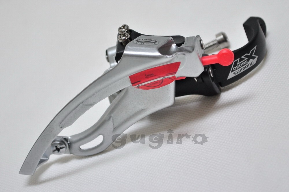 SHIMANO Deore LX FD-M570 MTB Triple 9-speed 31.8mm Clamp Front Derailleur