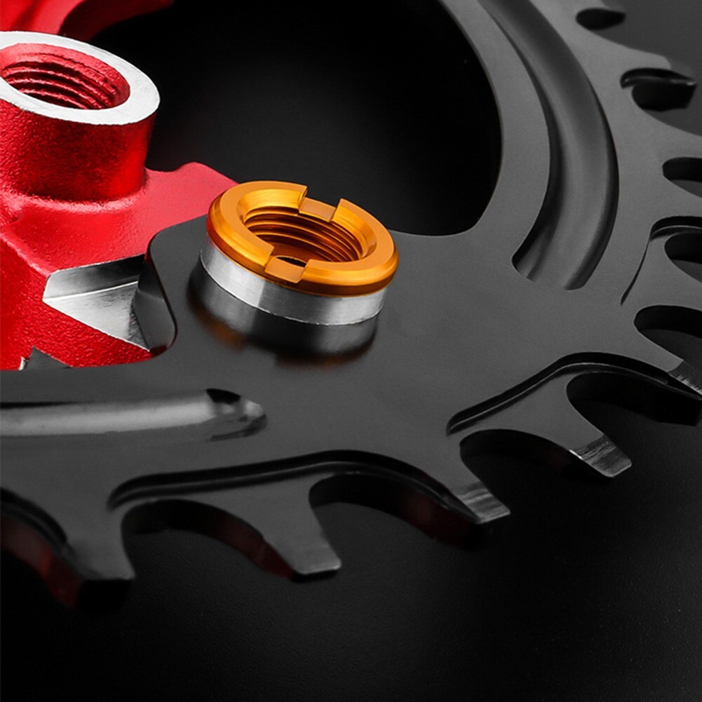 Bicycle Chainring Bolt Spacers Washer Spocket Single Double Speed 1mm/2mm
