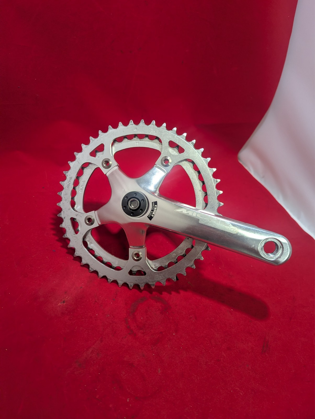 Miche Young 6/7/8/9 Speed Road 145mm Crankset 36/46T