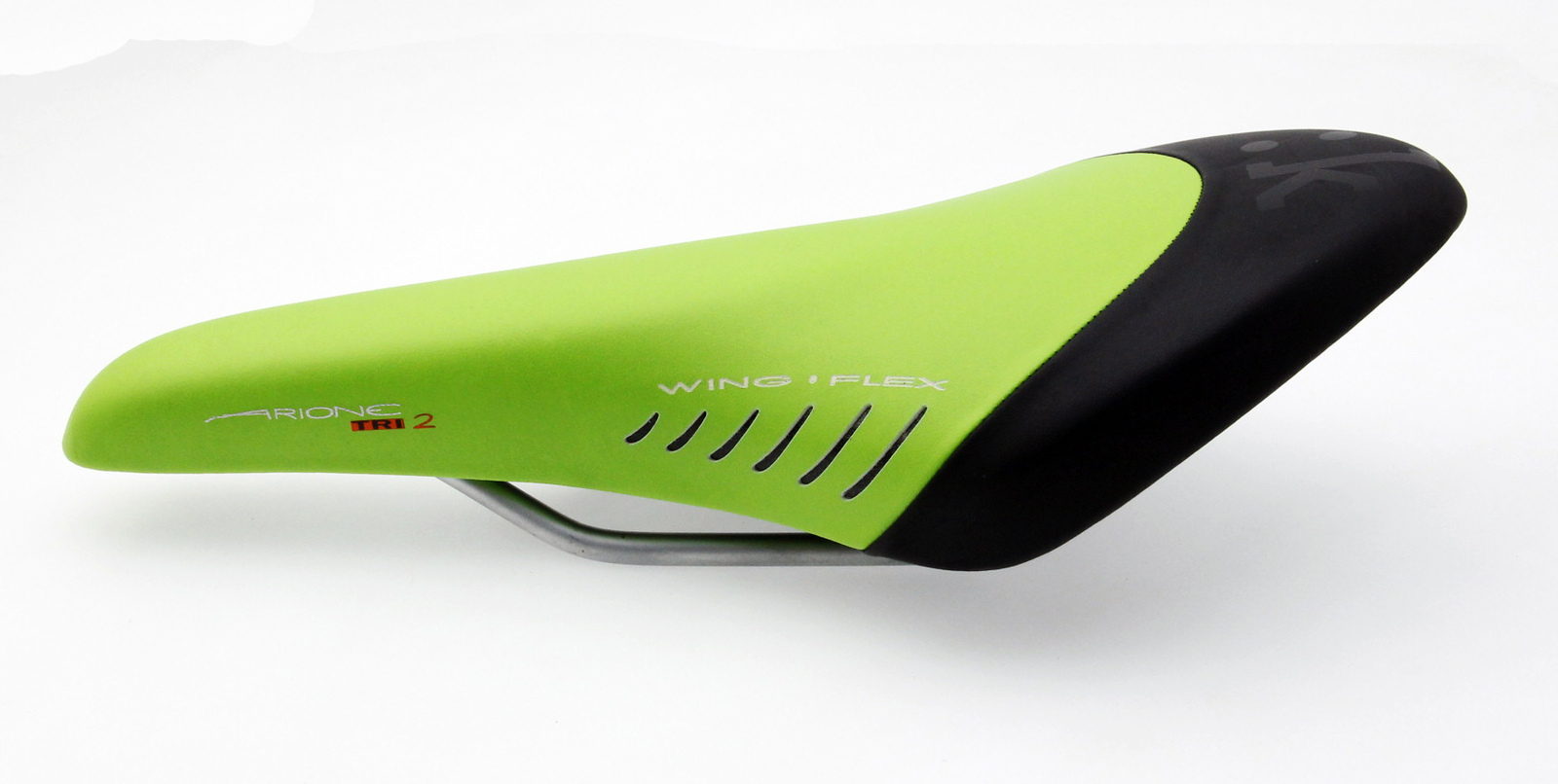 Fizik Arione Tri 2 Triathlon Biking Saddle Manganese-Rails Seat In Green