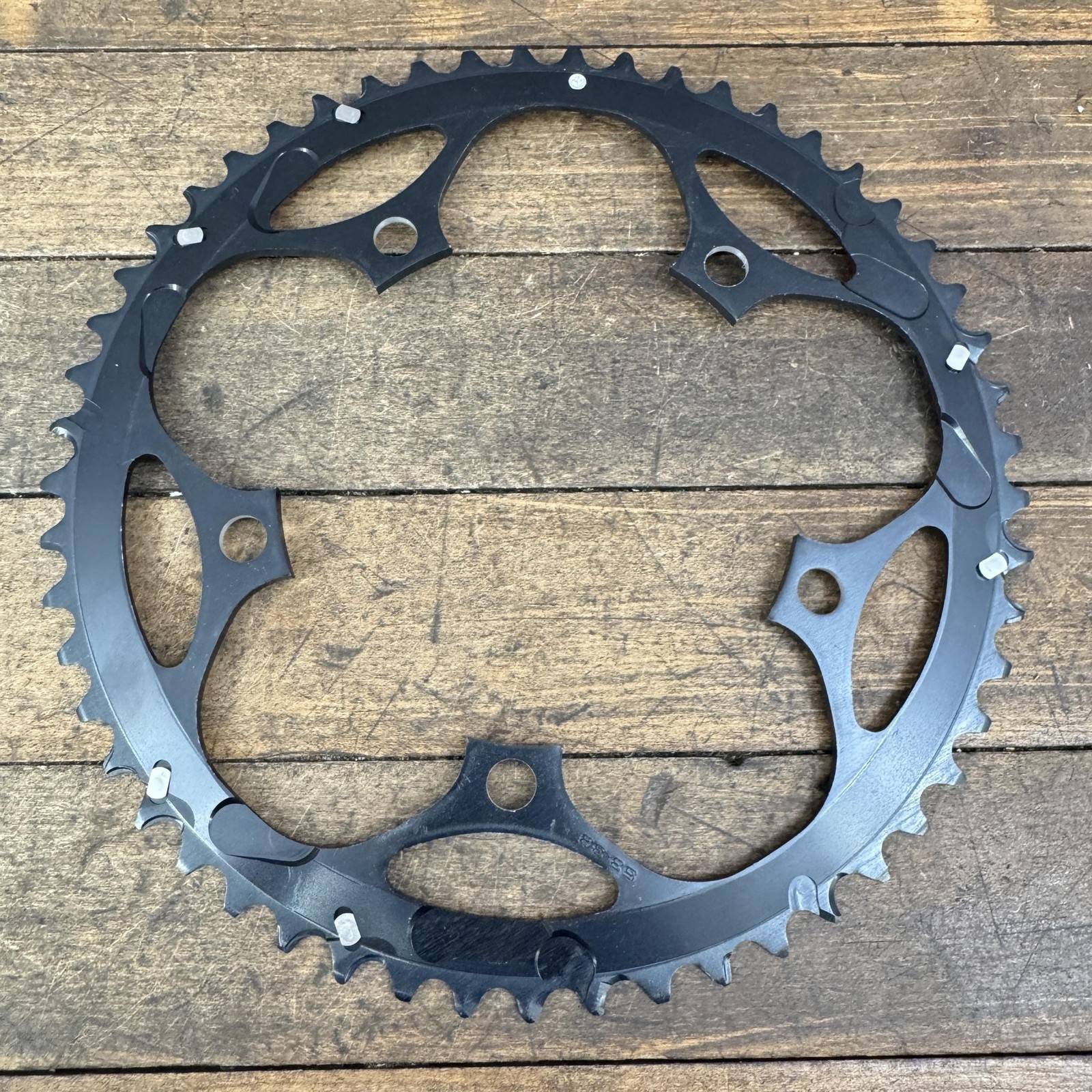 Vintage Shimano SG-X 53T Chainring NOS 130 BCD 5-Arm Black Road Bike 53 Tooth