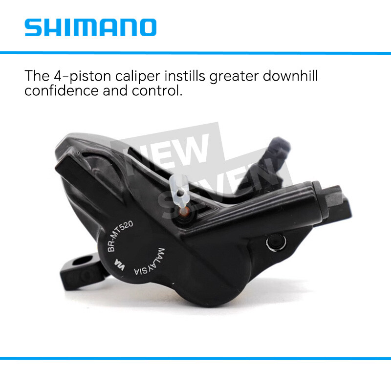 Shimano BR-MT520 Hydraulic Disc Brake 4 Pistons Caliper PM Front/Rear/Pair OE