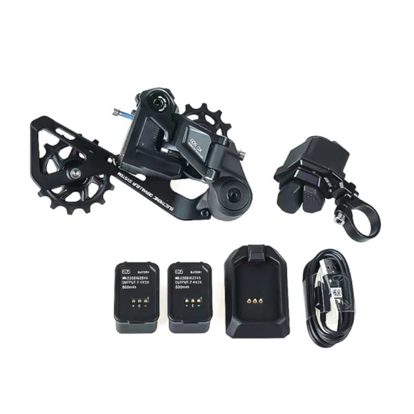 Wheeltop EDS OX 1.0 MTB Bicycle Bike 7-14 speed Derailleur 93 mm long 52T