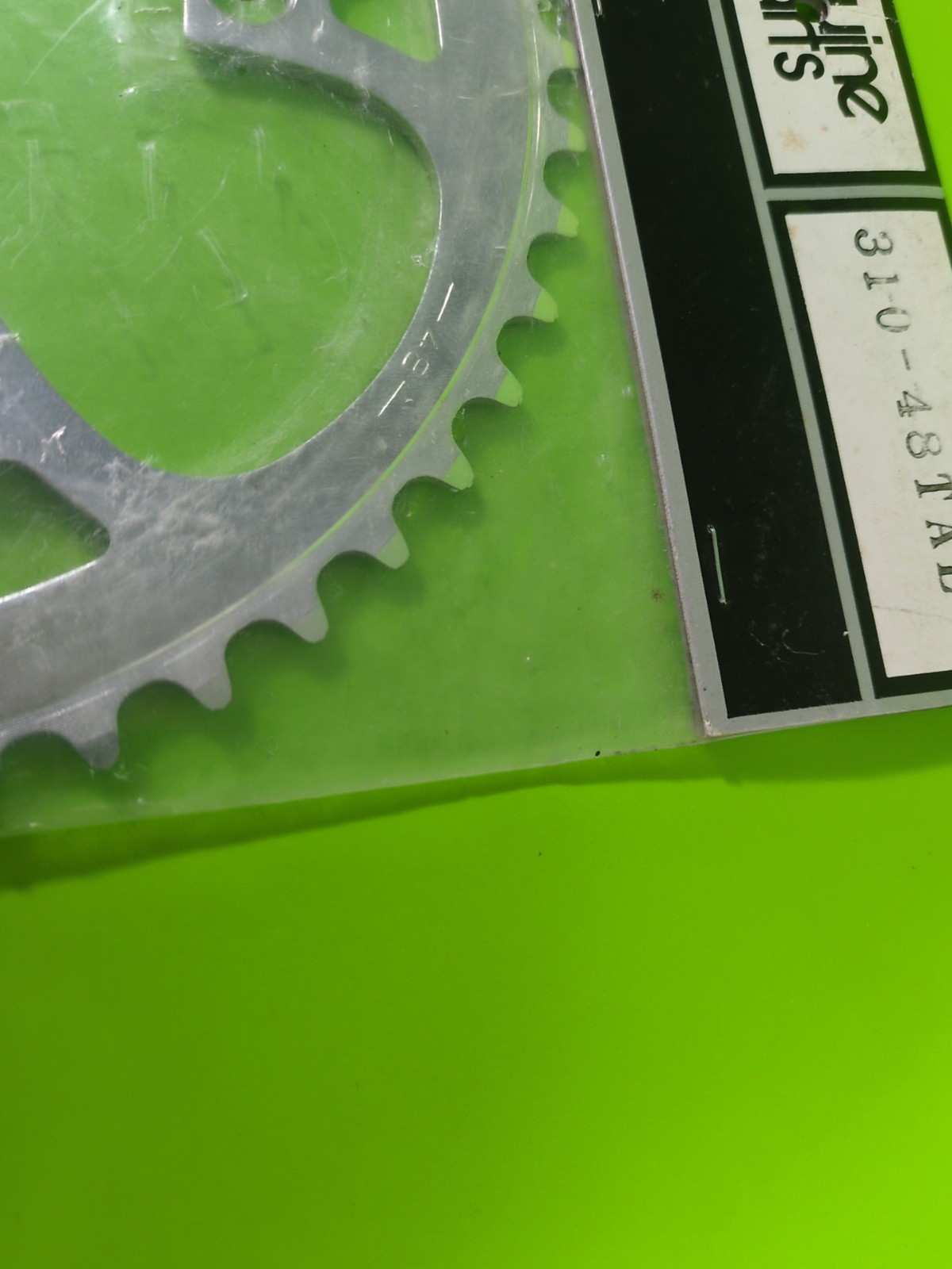 NEW Vintage Sakae Ringyo SR CHAINRING 48t 110mm BCD Silver Aluminum Road MTB