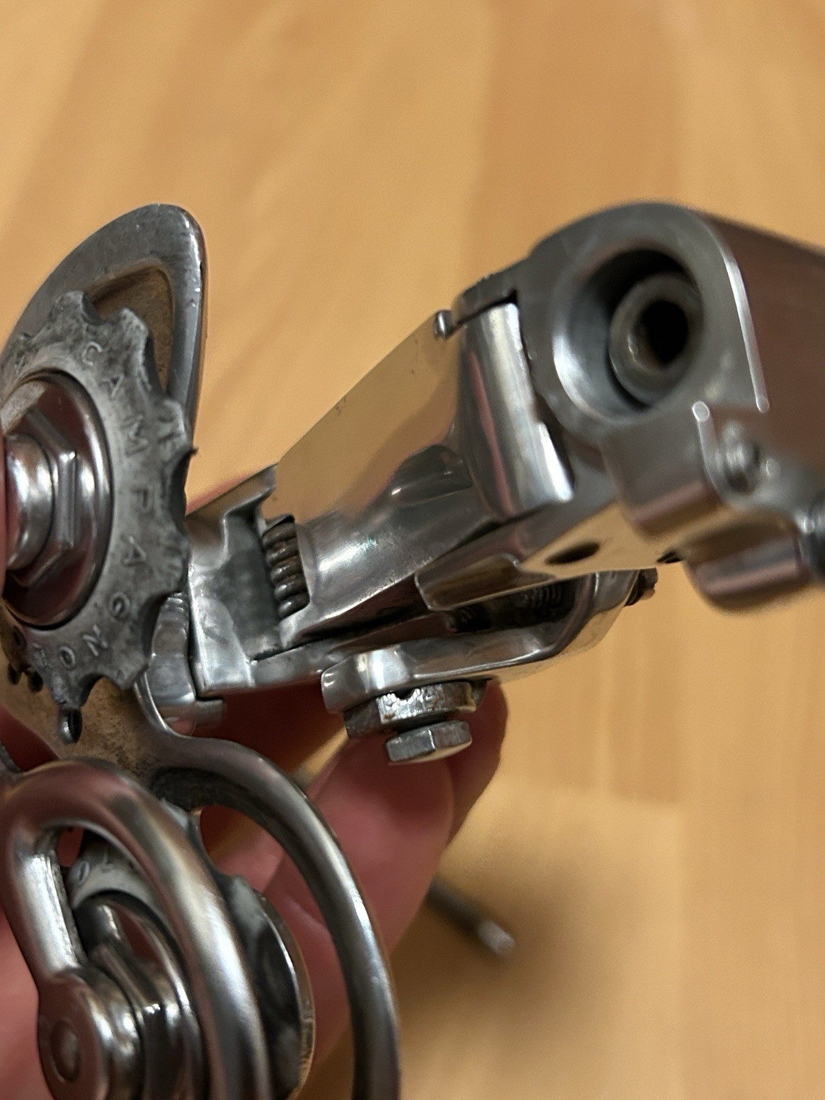 Vintage Campagnolo Record A010 C-Record 2nd Gen Rear Derailleur Syncro 8 Spd