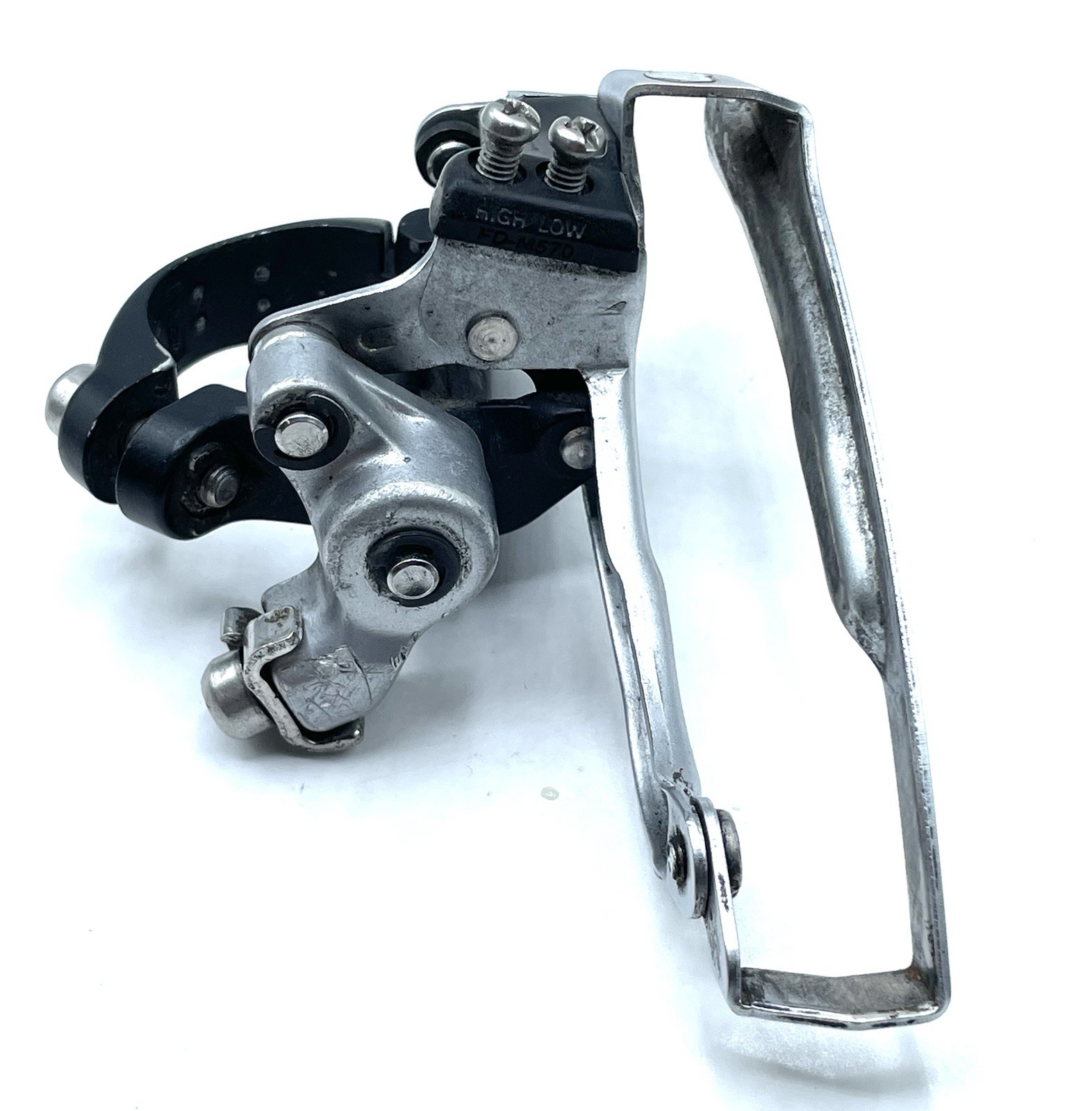 Vintage Shimano Deore LX FD-M570 Front Derailleur 31.8mm Top Pull