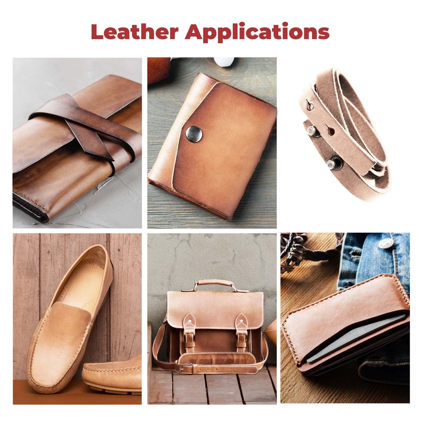 ELW 9-10 oz (3.6-4mm) Thickness Weight Pre-Cut 4-6 SQ FT Vegetable Tanned Lea…