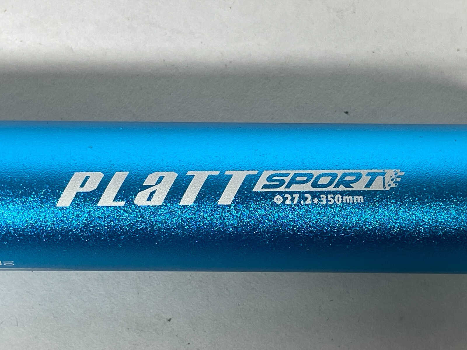 Platt Sport Bicycle Seatpost Aluminum Blue Seat Post Tube 27.2mm (1.07″) X 350mm