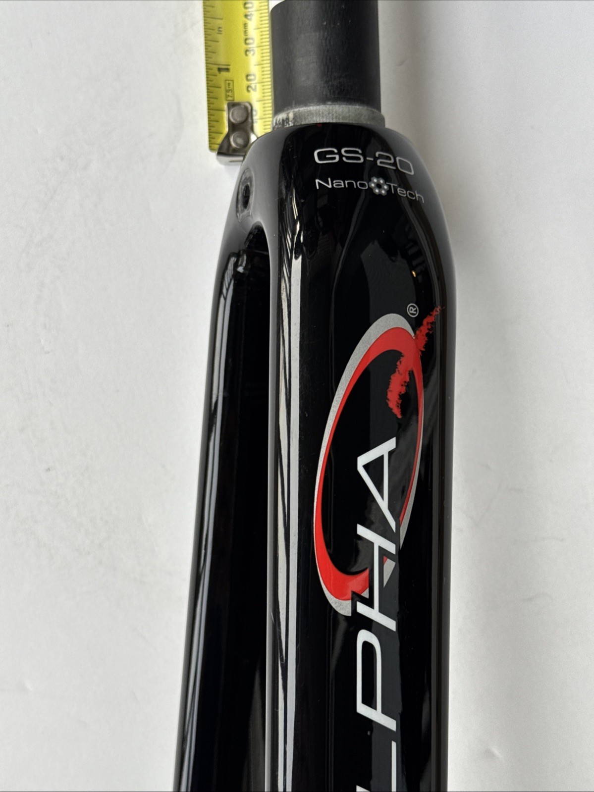 NOS Alpha Q GS-20 Carbon Road Bike Fork 1-1/8” 700c Carbon Steerer 310mm Gloss
