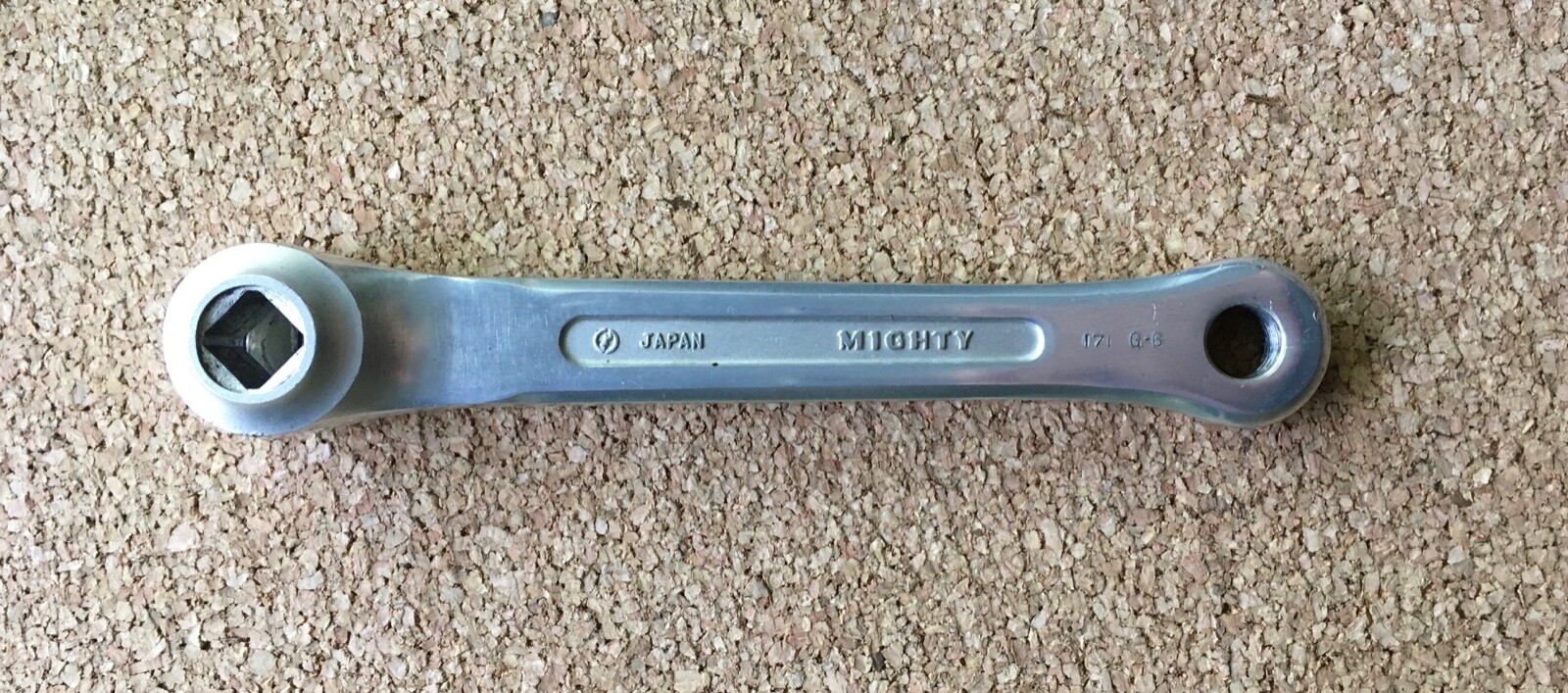 Sugino Mighty Road Bike Crankset 171mm – 52/42 Tooth – Made in Japan