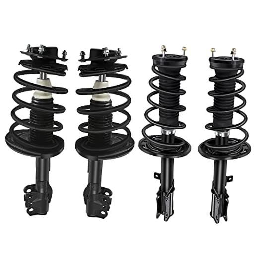 Strut Spring Assembly Front and Rear Pair Shock Front and Rear Complete Struts
