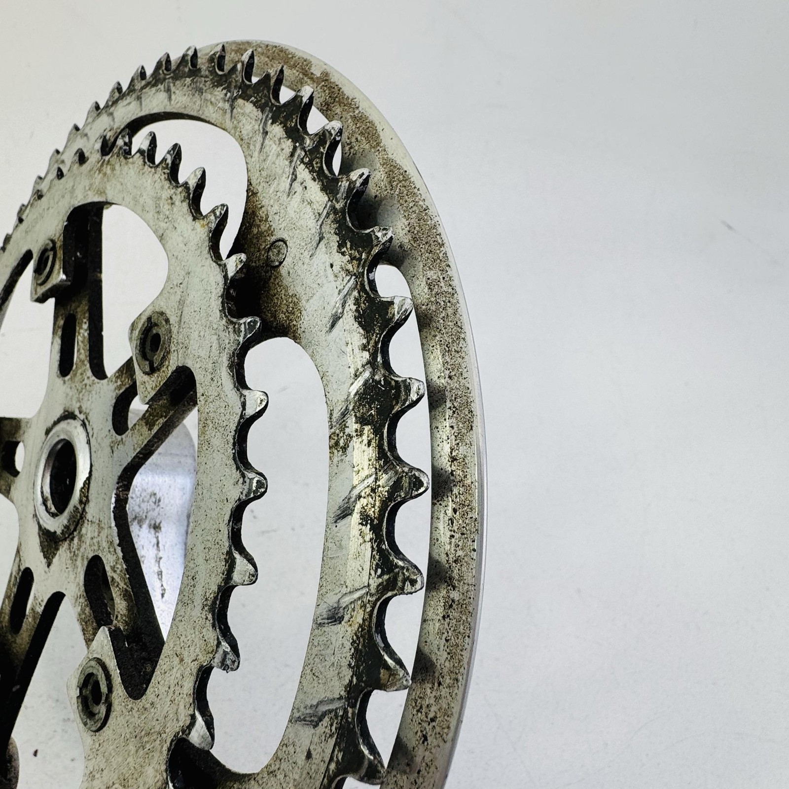 Vintage Sugino Right Maxy Crank 171mm Double 52/40T Silver Road MTB Bike A83