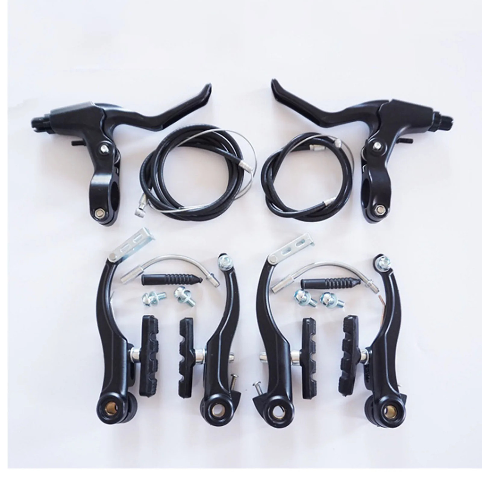 Mountain Bike V Brake Set Bike Front Rear V Brake Set Aluminum Alloy Mountain Ro