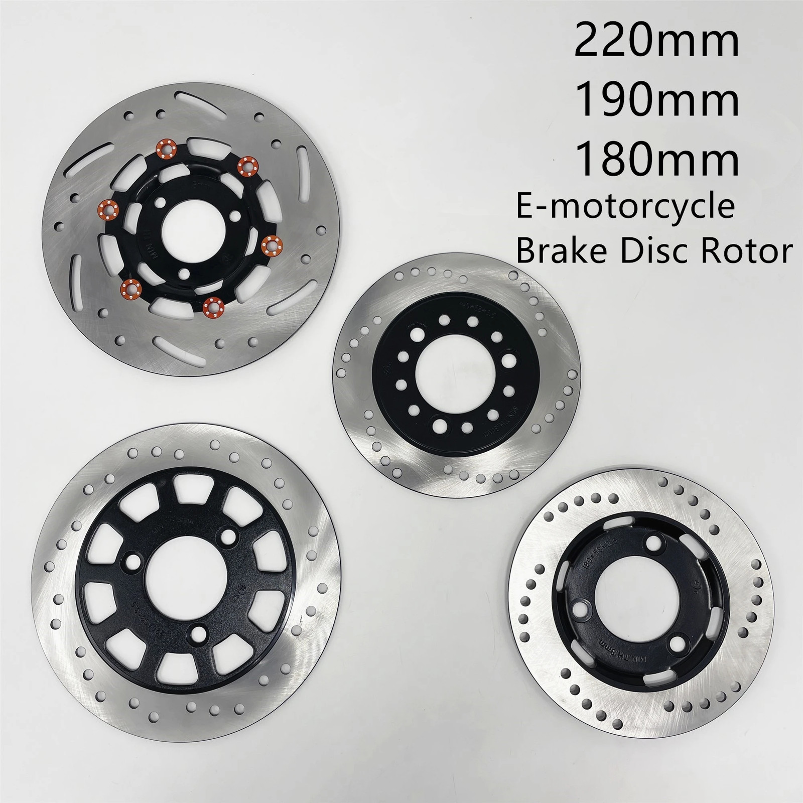 Universal 180/190/220mm Motorcycle Scooters Brak E-motorcycle Rotor Brake Disc