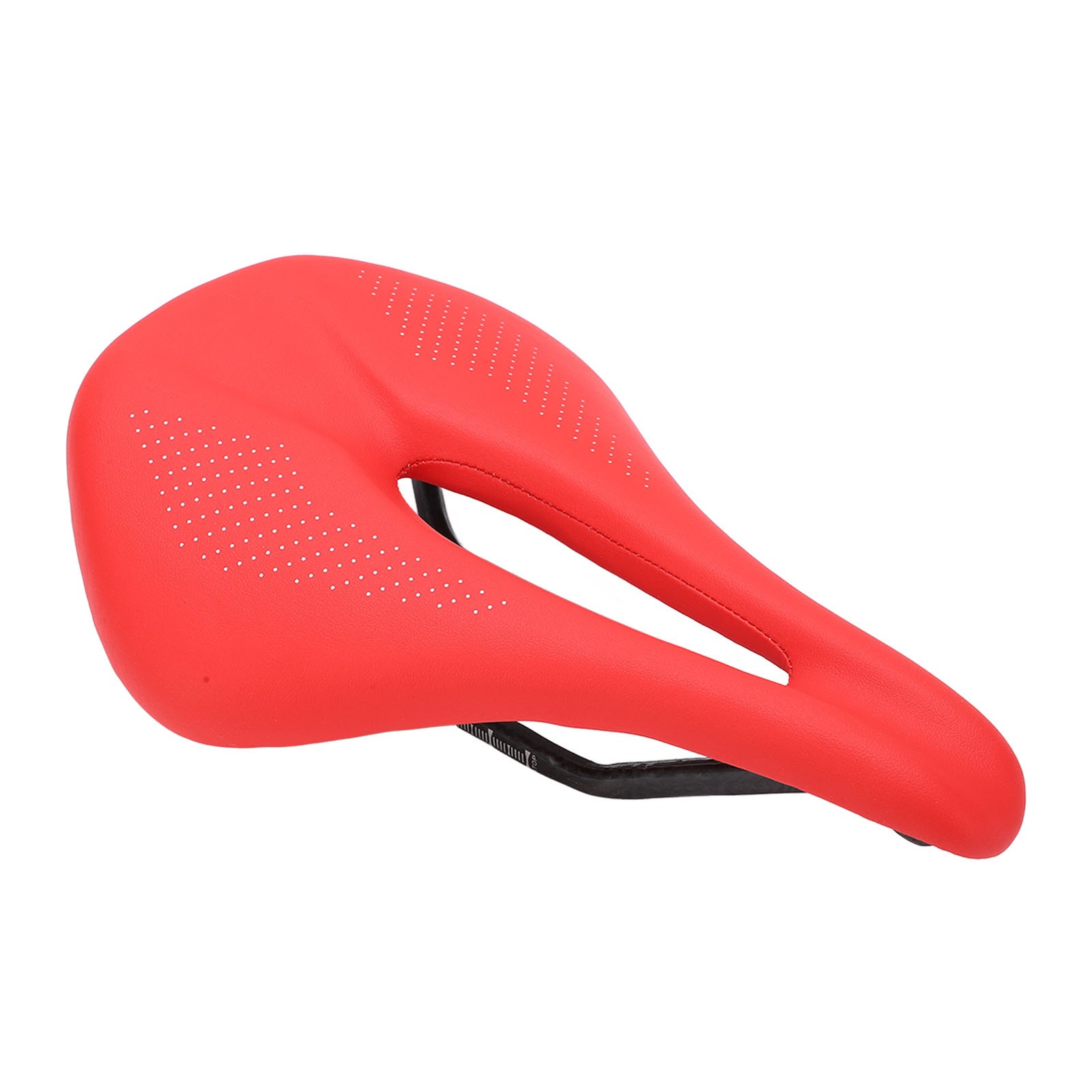 155mm Widen Carbon Fiber Leather Saddle Cushion Hollow Cycling Road Bike