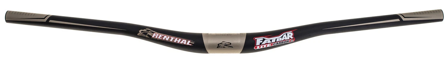 Renthal FatBar Lite Carbon Handlebar 30mm Rise 760mm Width 35mm Clamp